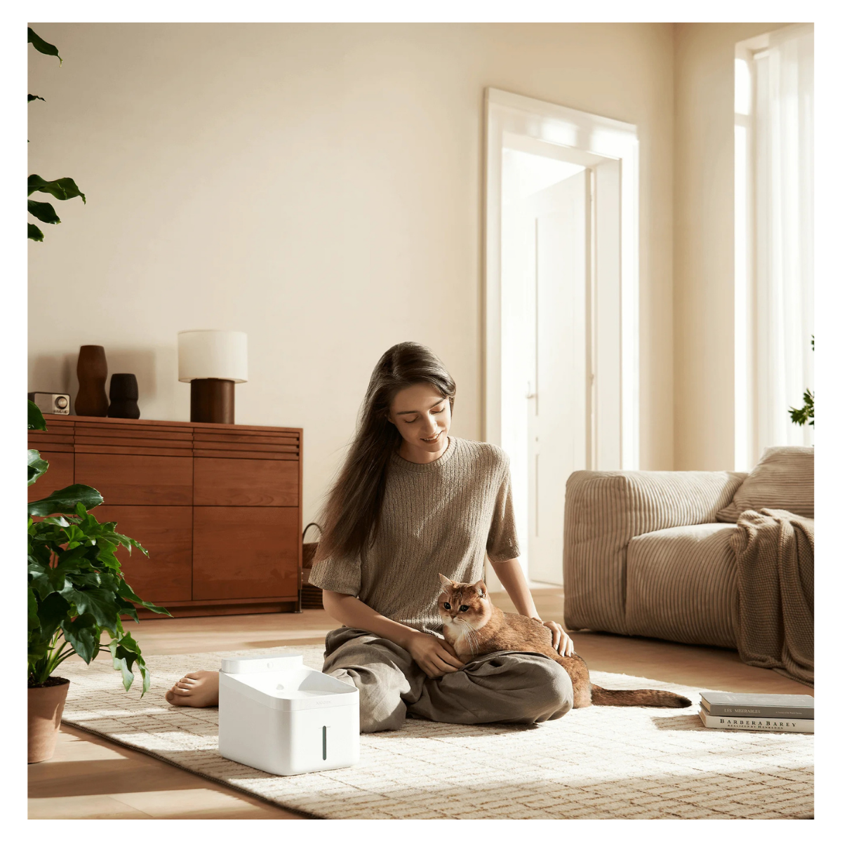 Xiaomi Bebedero para Mascotas 3L Smart Pet Fountain 2 Blanco-2