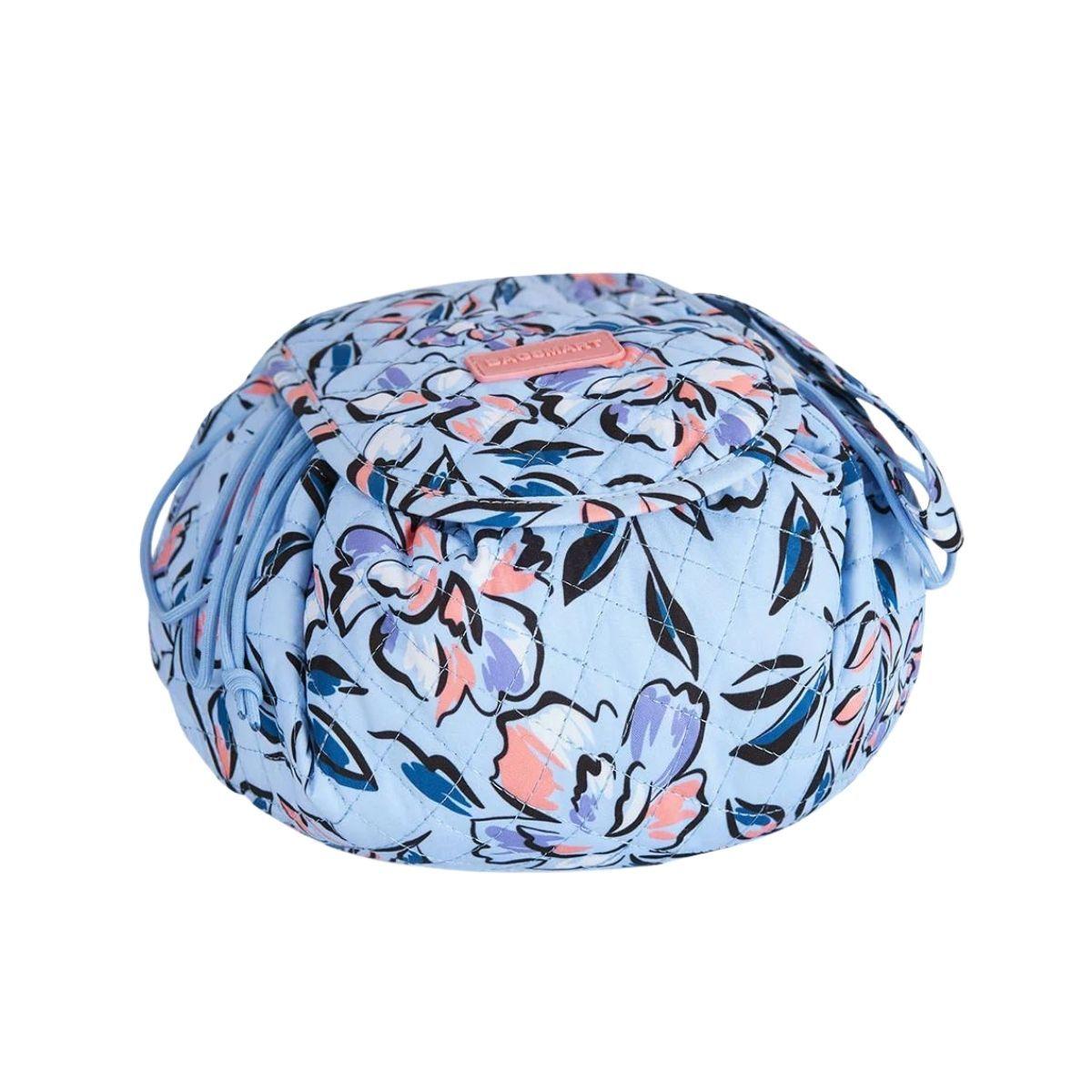 Bagsmart Cosmetiquero Wanderland Acolchado - Celeste Flores-3