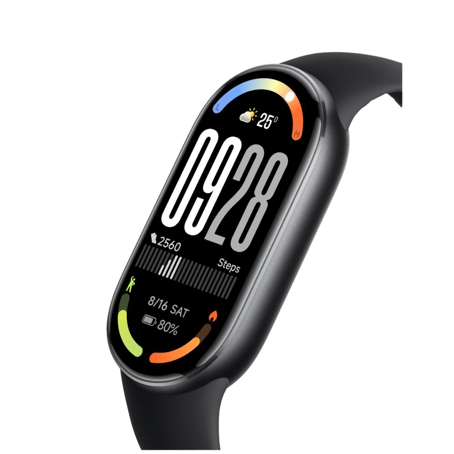 Xiaomi Smart Band 10 Pulsera Deportiva con Seguimiento Salud Negro-3