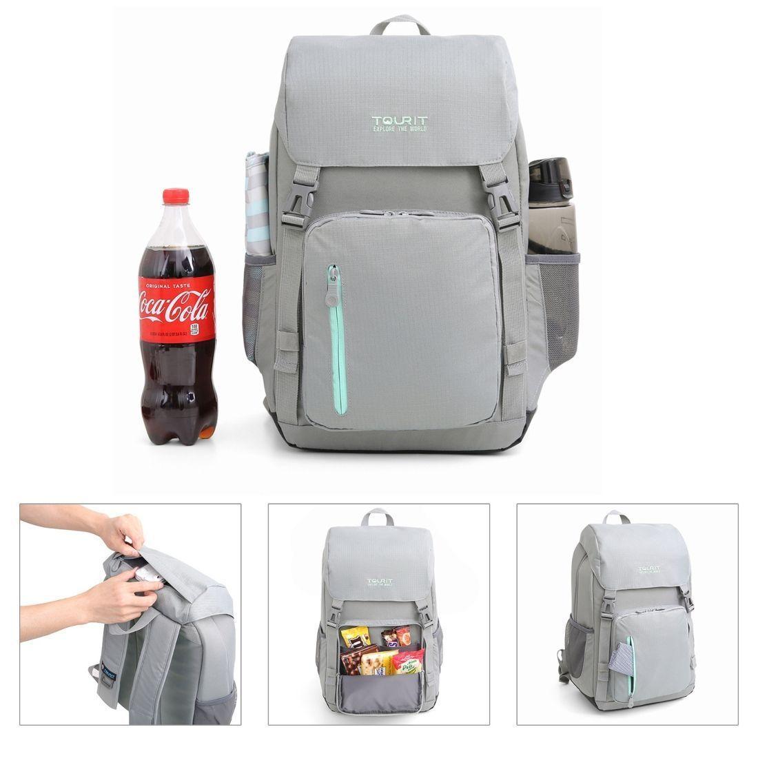 TOURIT Mochila asilada BLUE JAY - 25L Gris-4