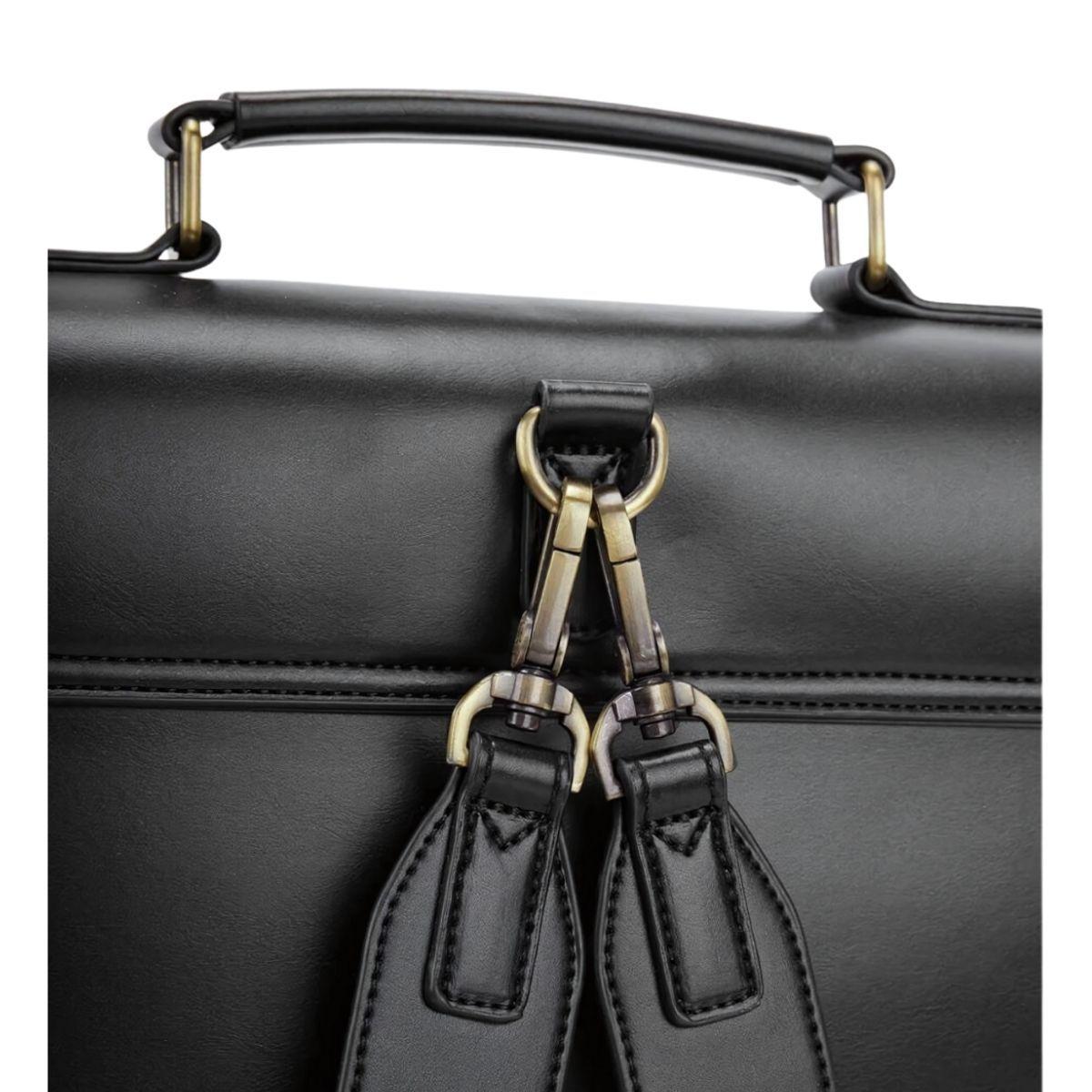 Ecosusi Mochila Vintage Aria para tablet 11” - Negro-6
