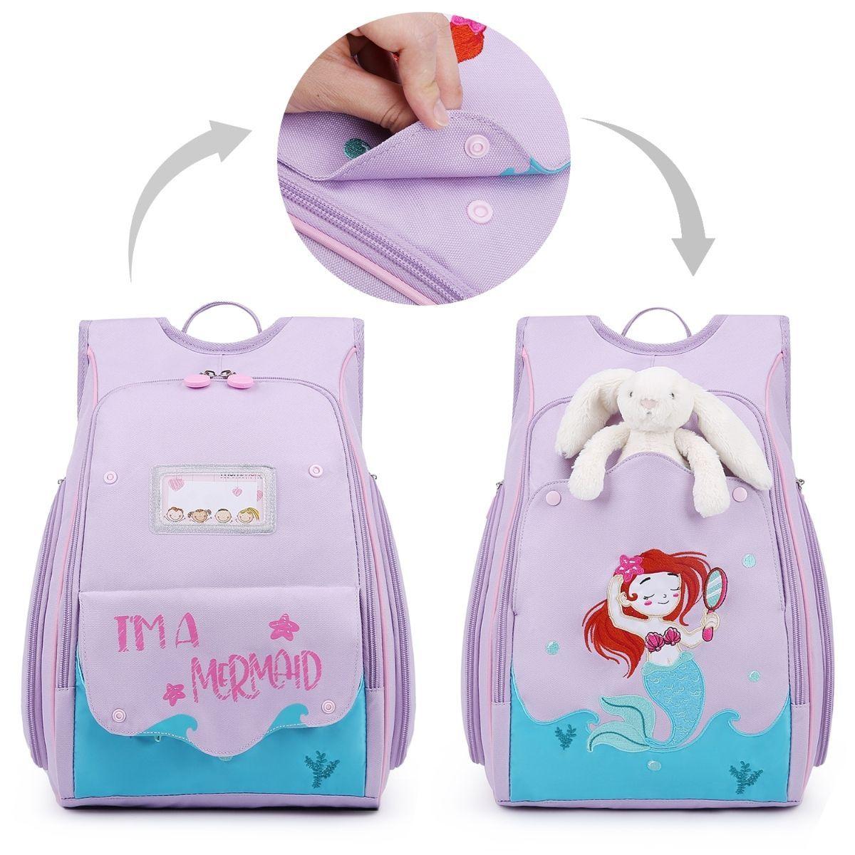 Mommore - Mochila para niños divertido - Purpura-5