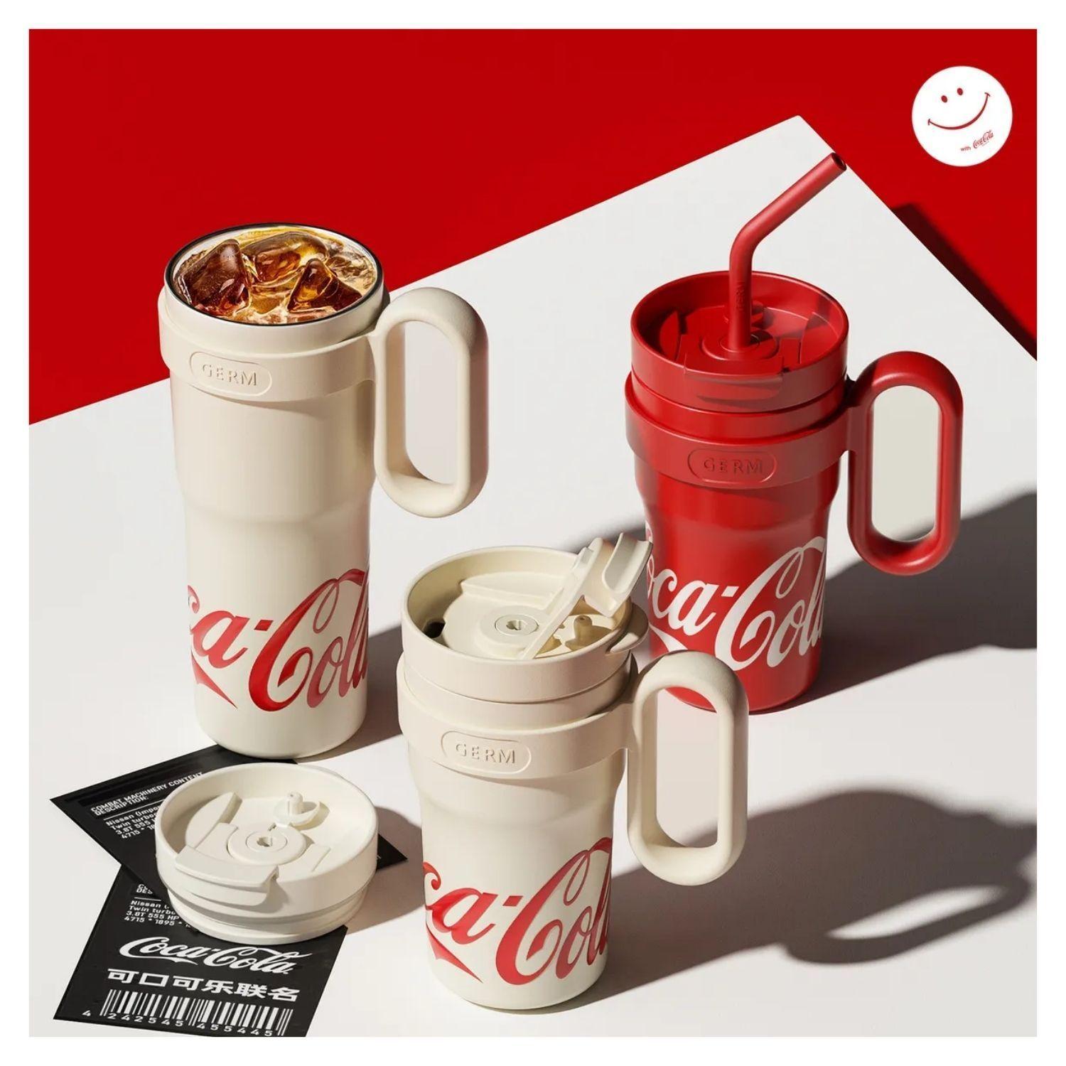 Vaso Térmico GERM x Coca-Cola 1100 ml Blanco-7