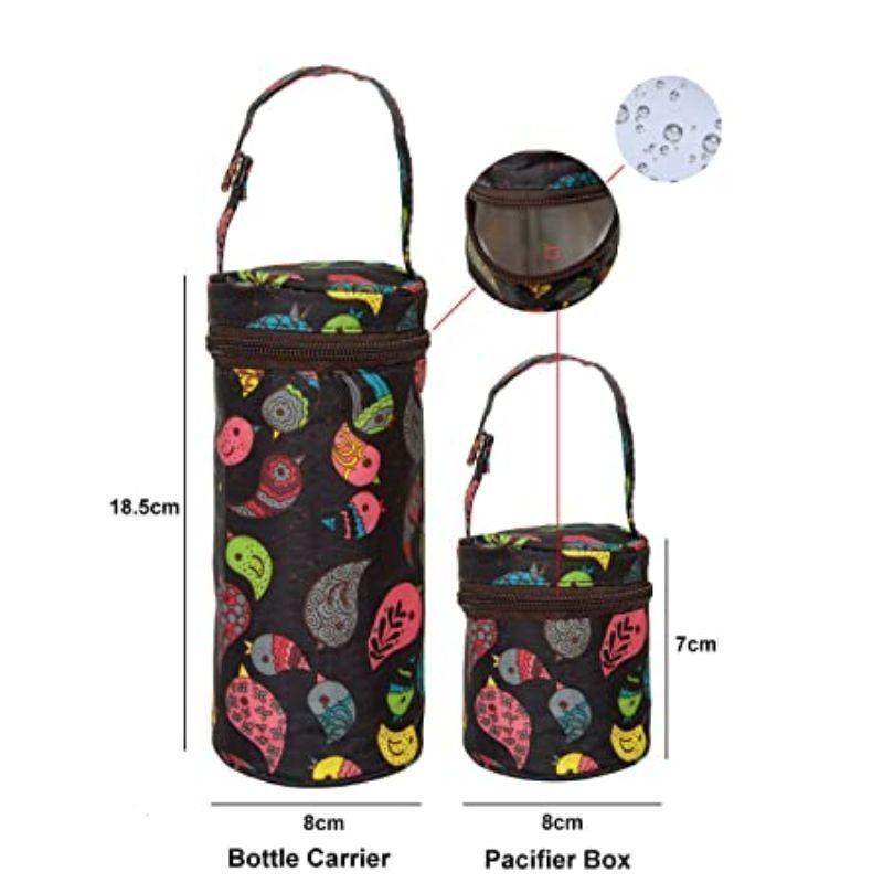 Mommore Bolso Maternal Pañalera 5 en 1 - Negro-4