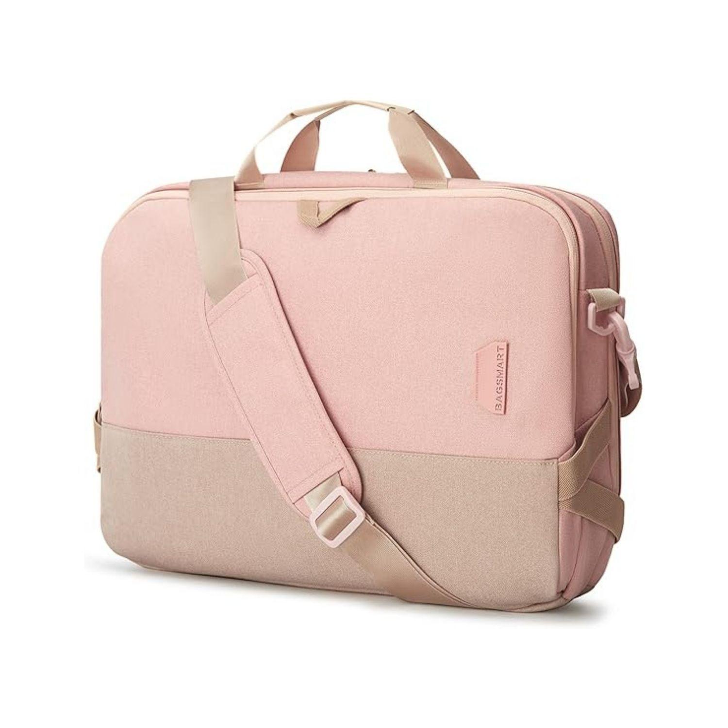 Bagsmart	Bagsmart Maletín Falco Notebook 15.6” - Rosado Claro-6
