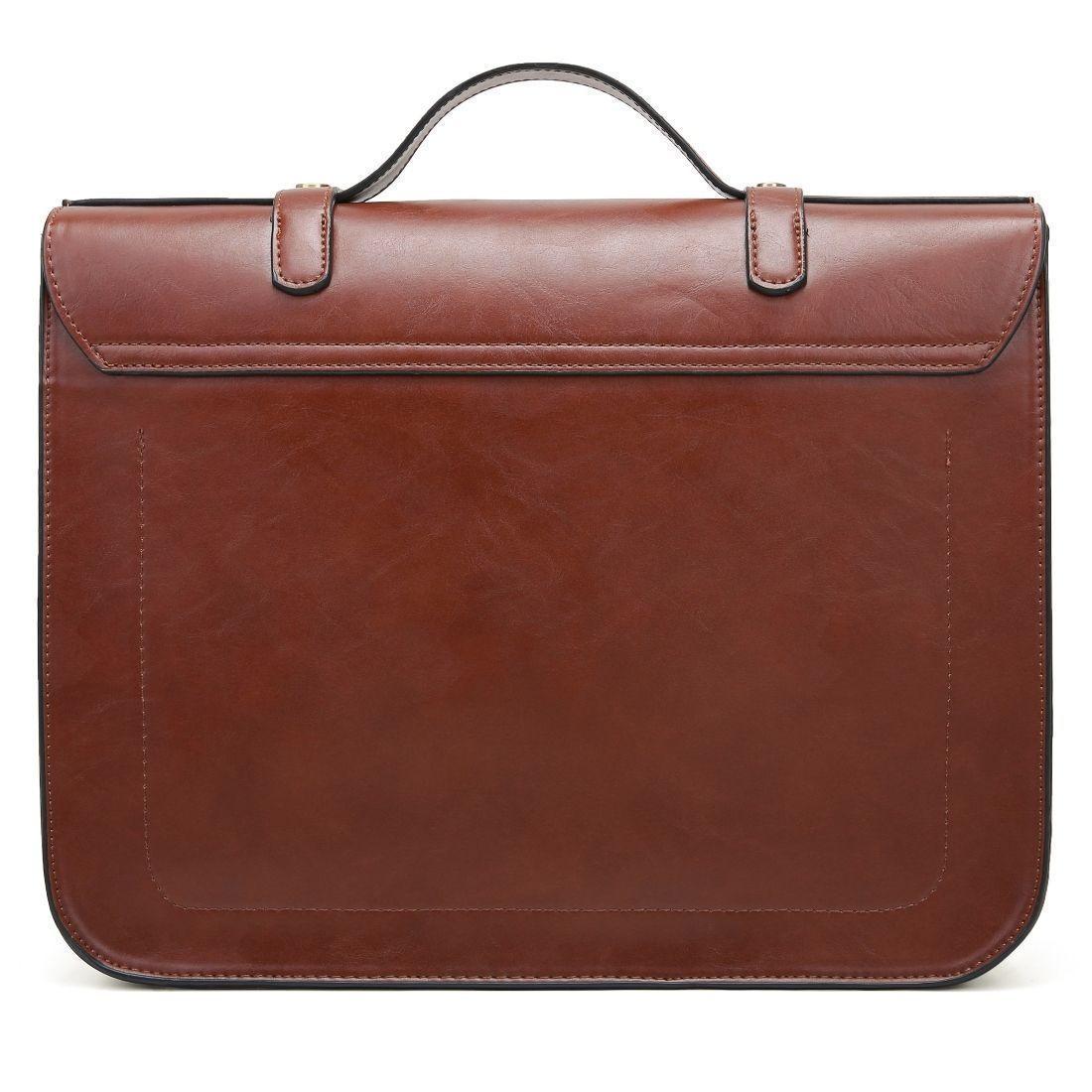 Ecosusi Bolso Cartera MENSAJERO CLASSIC - café-3