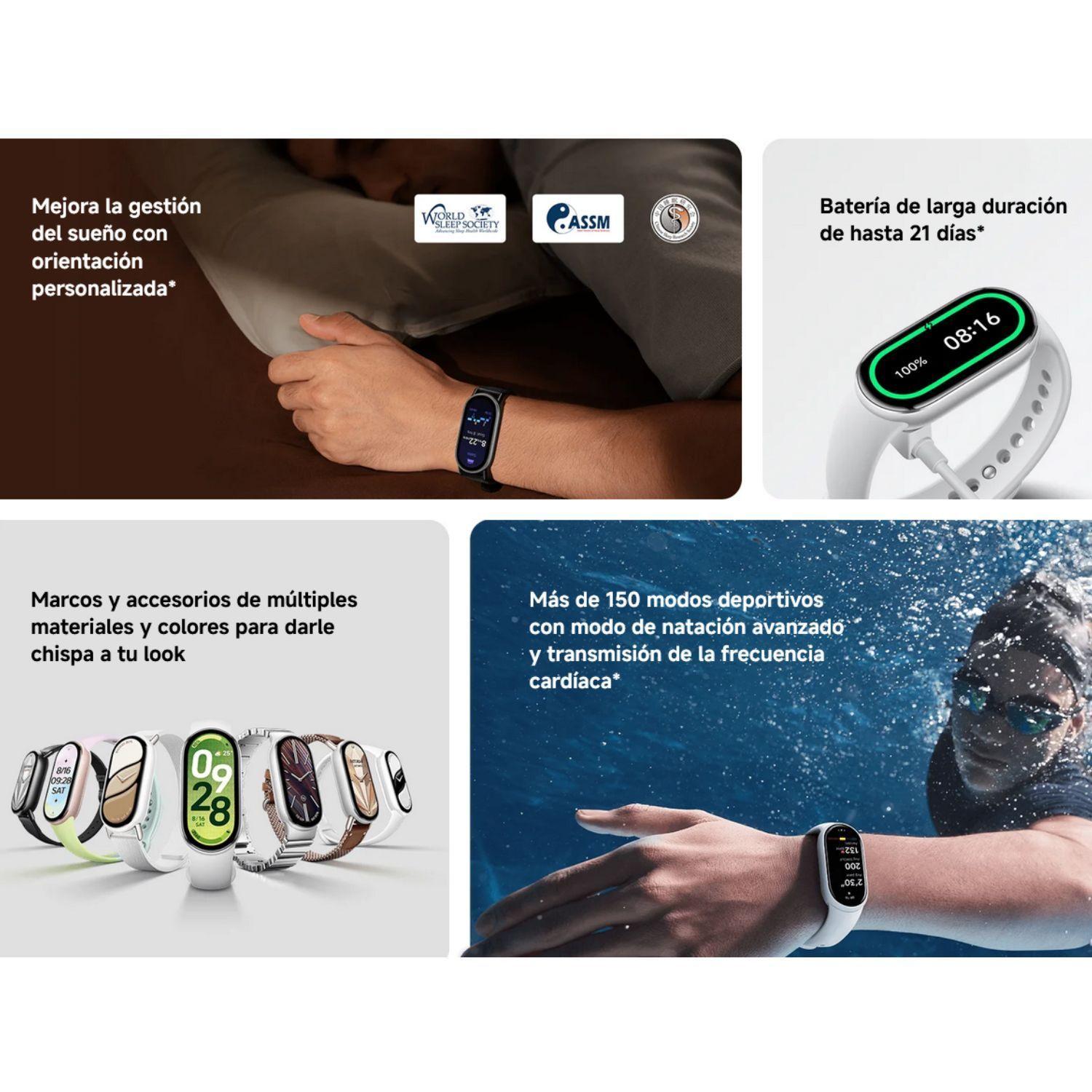 Xiaomi Smart Band 10 Pulsera Deportiva con Seguimiento Salud Rosado-7