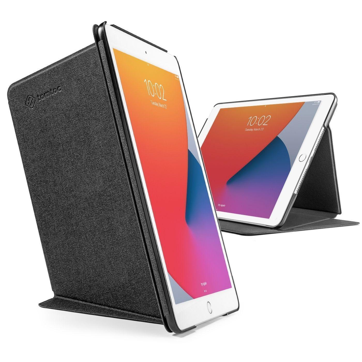 TOMTOC - Funda Vertical iPad 10,2'' 9ª8ª7ª g GRIS-1