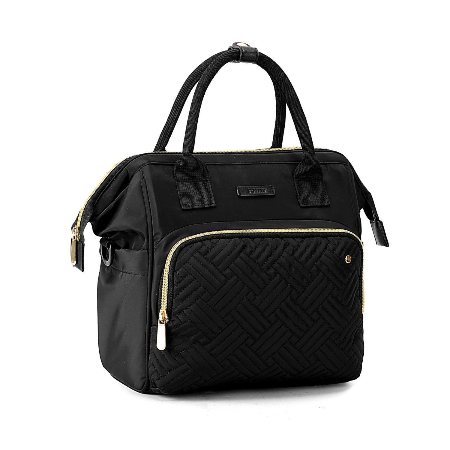 Tourit Lonchera Térmica 16 latas 10L Impermeable Negro-1