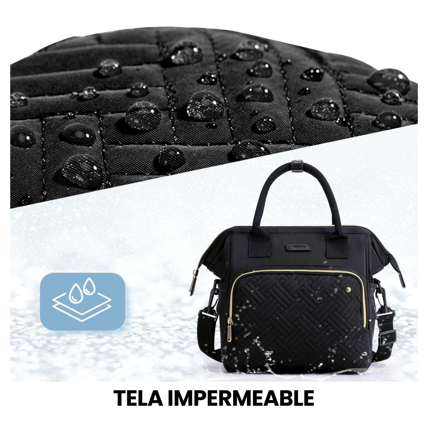 Tourit Lonchera Térmica 16 latas 10L Impermeable Negro-8