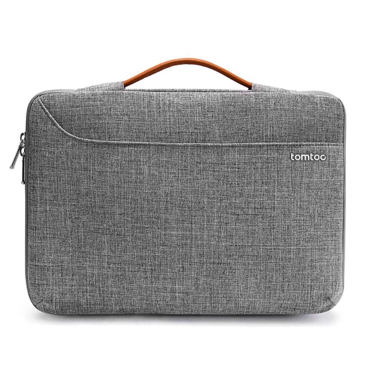Tomtoc Maletin A22 Para 13'' MacBook Air/Pro- Gris-0