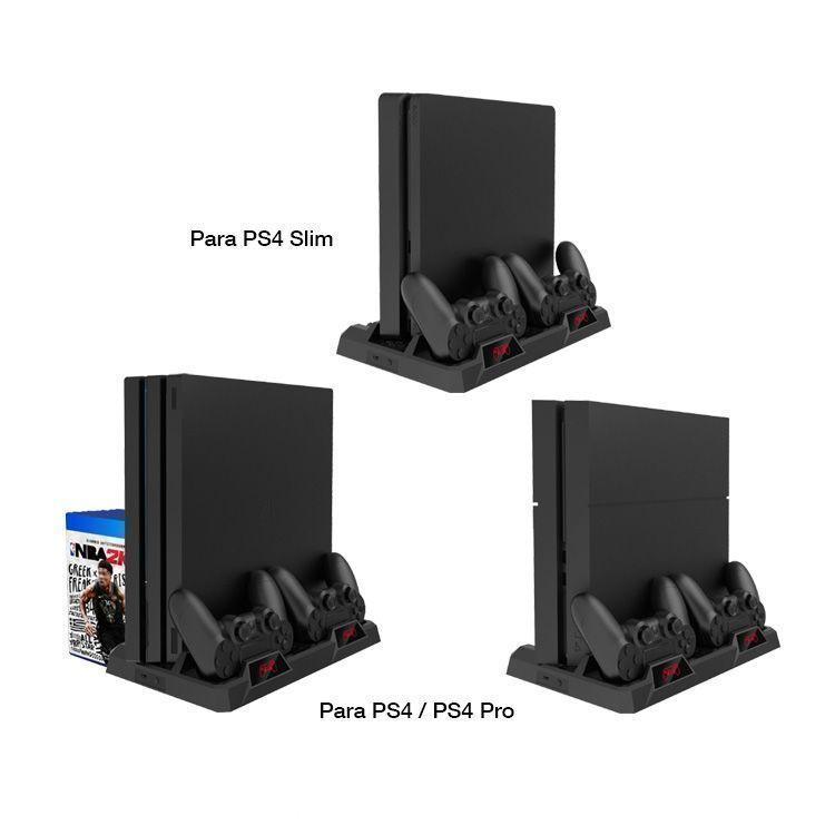 DOBE - BASE MULTIFUNCIONAL PARA PS4-3