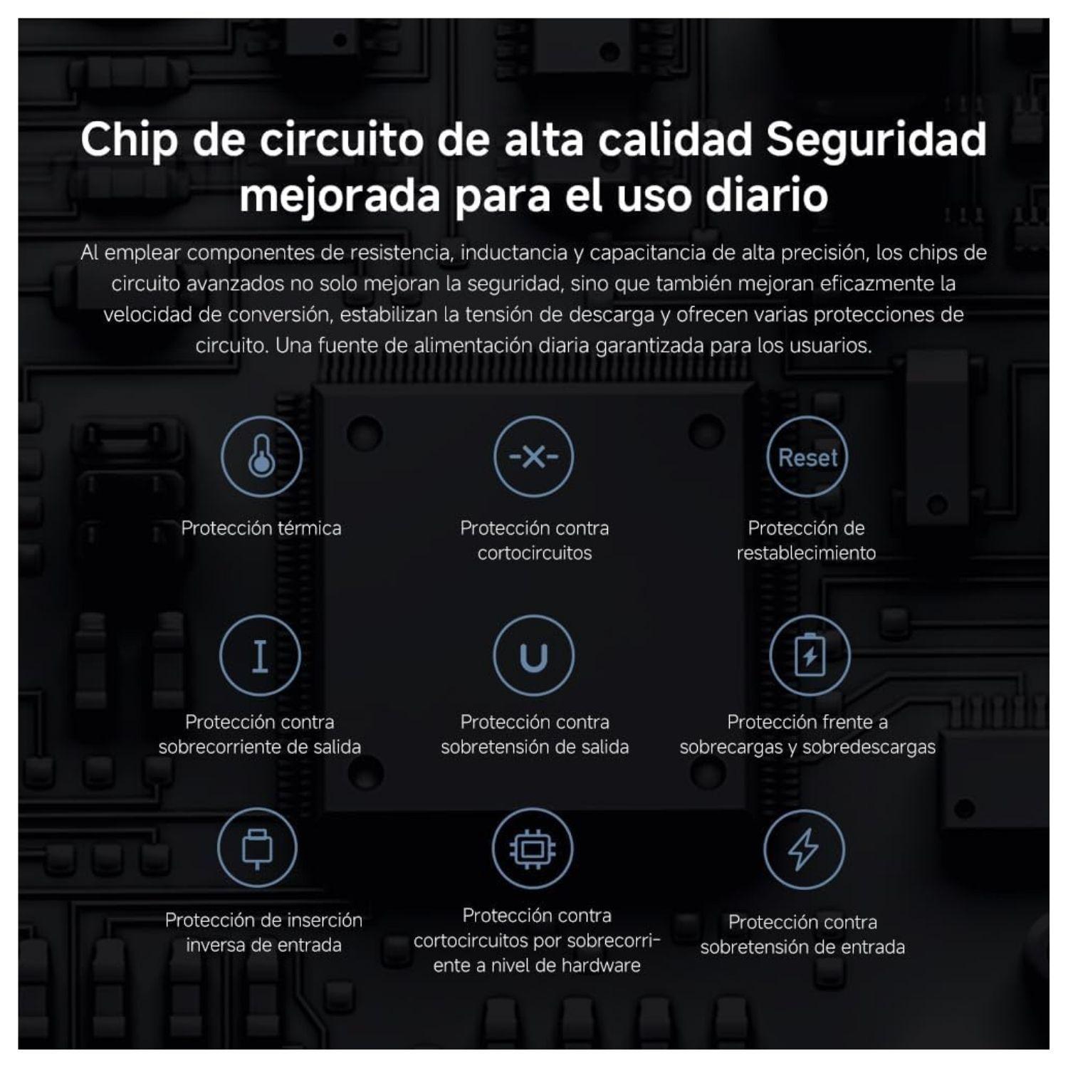 Xiaomi Power Bank 18W 30000 mAh hasta 3 dispositivos Negro-6