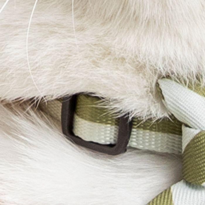 Pidan Cuello Corbata Elegante Para Gato Olivo-5