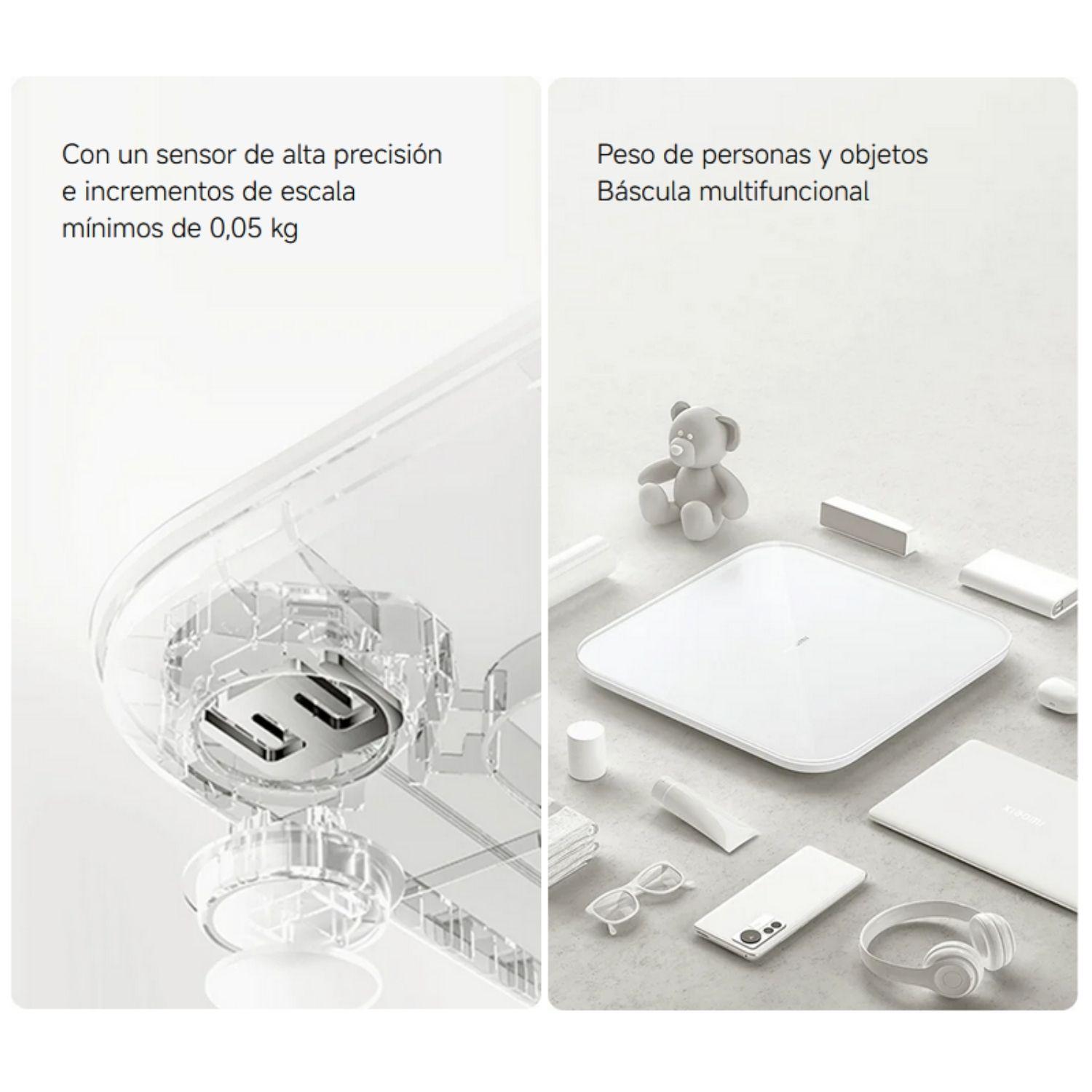 Xiaomi Balanza Inteligente S200 Alta Precisión Blanco-3