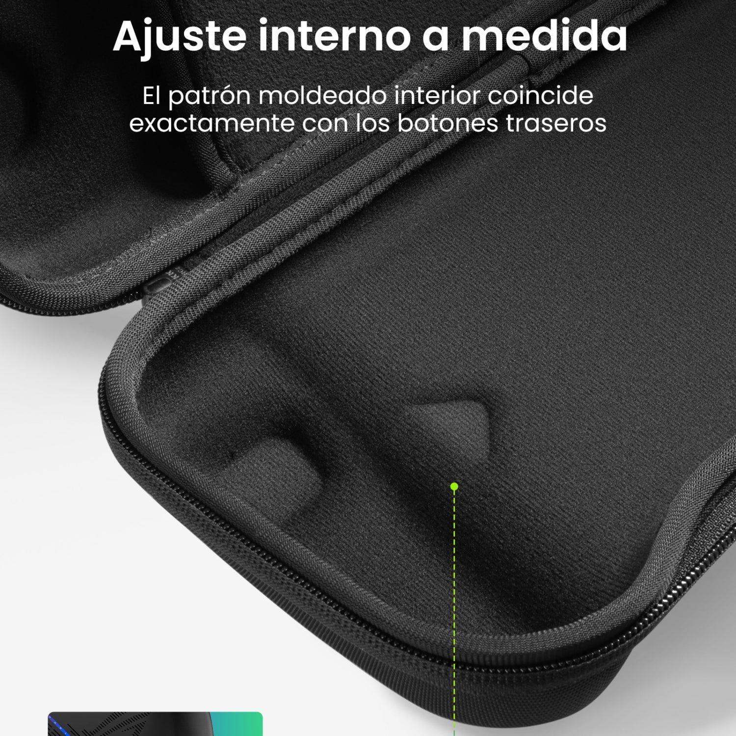 Tomtoc Funda FancyCase-G02 para ROG Xbox Ally X / ROG Xbox Ally Negro-3