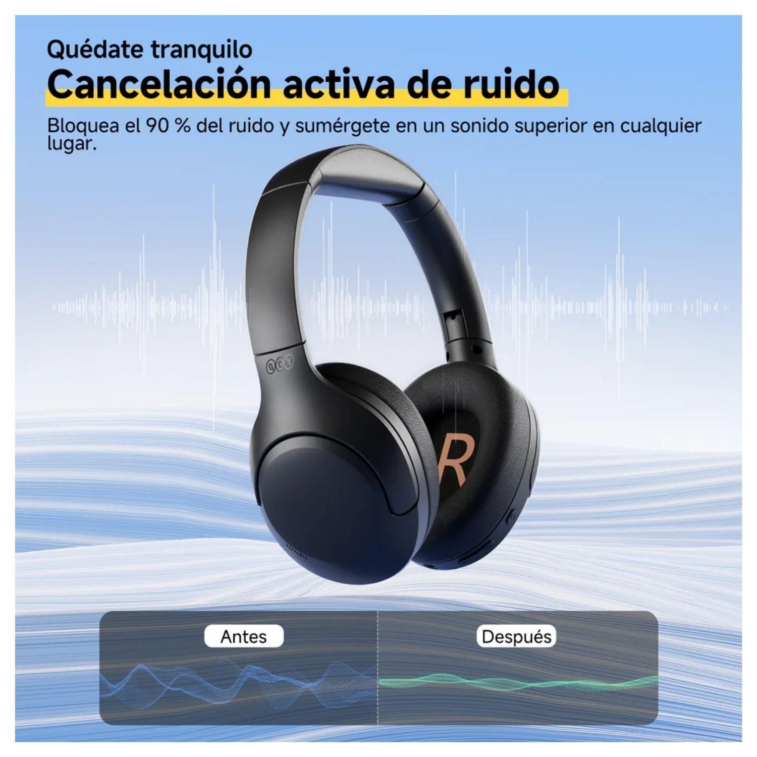 QCY H3 Lite Audifonos Bluetooth Inal mbricos ANC Negro-2