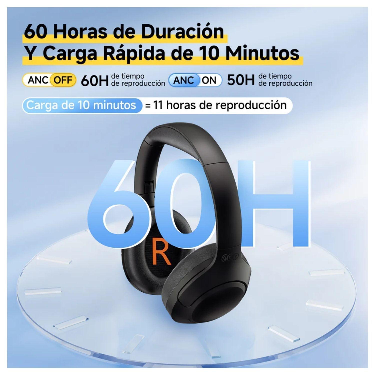 QCY H3 Lite Audifonos Bluetooth Inal mbricos ANC Negro-4