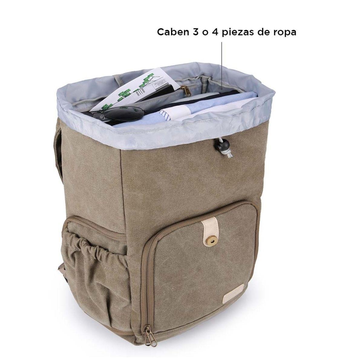 Bagsmart - Mochila para Cámara Anniston - Verde-5