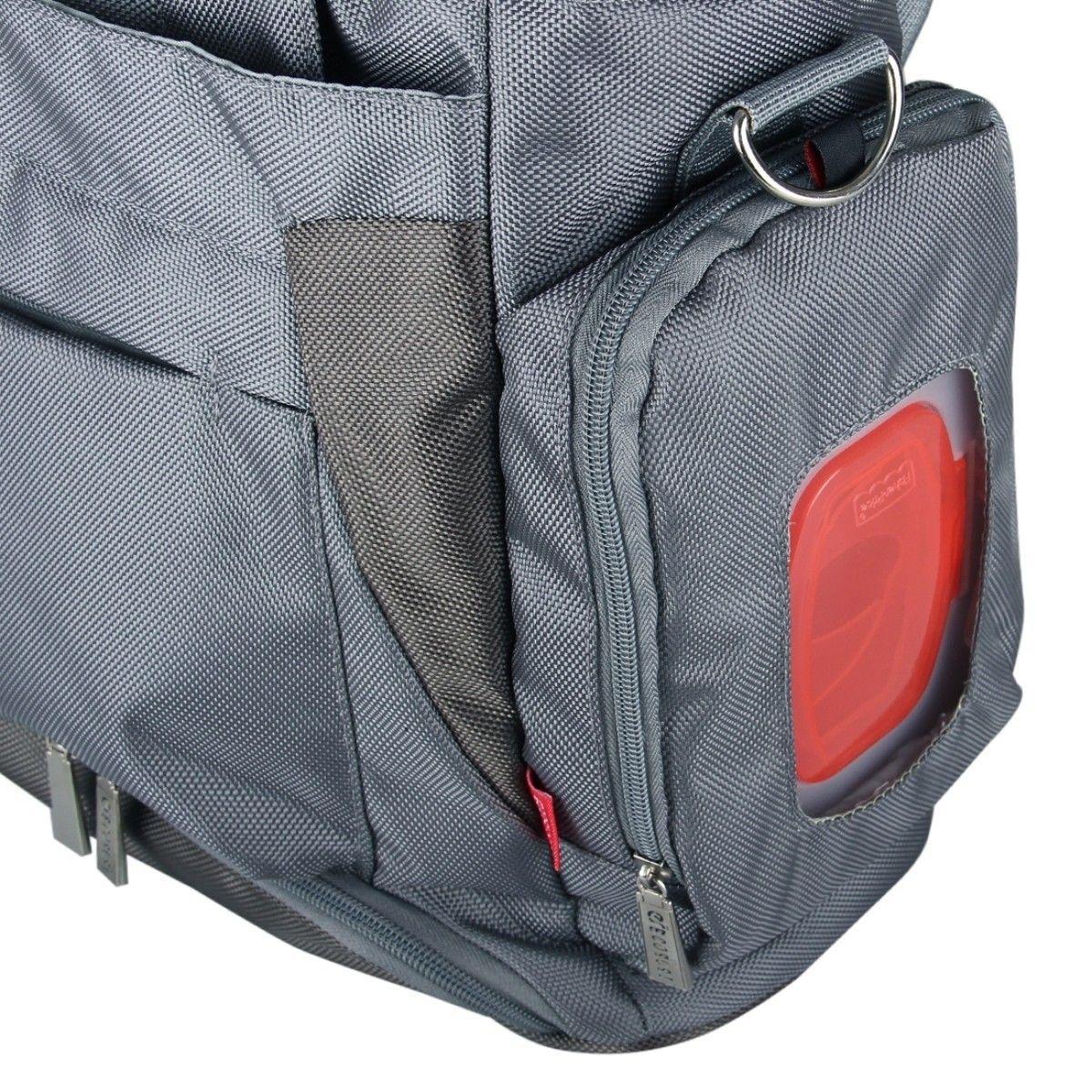 Mommore  Bolso Maternal Pañalera Gran capacidad - Gris-2