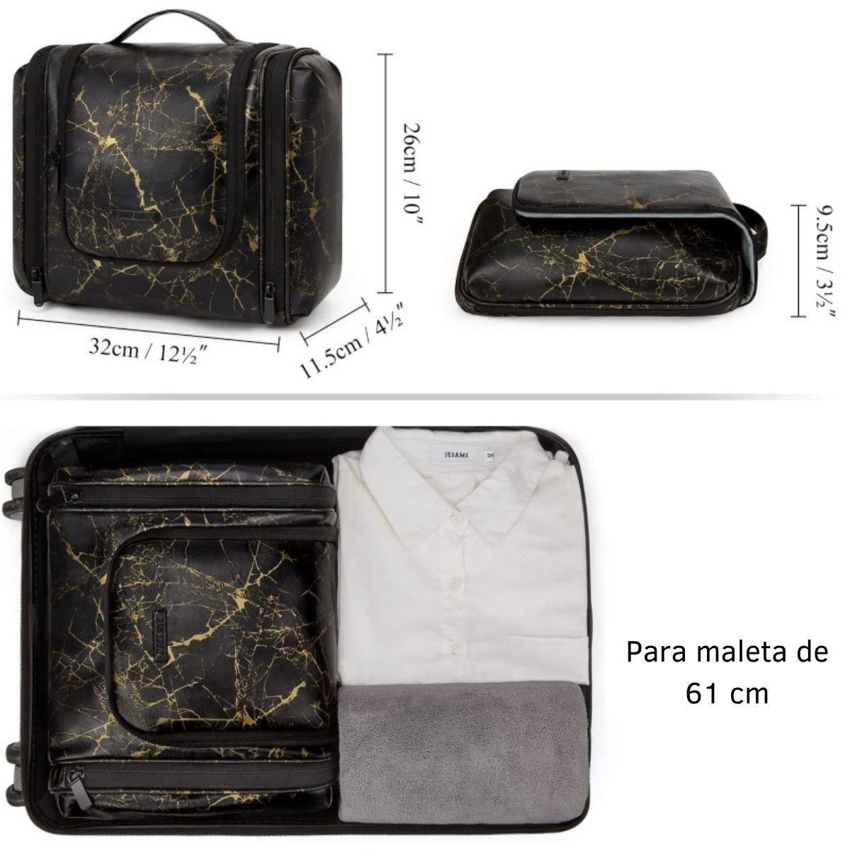 Bagsmart - Bolso organizador de aseo - Marmol-1