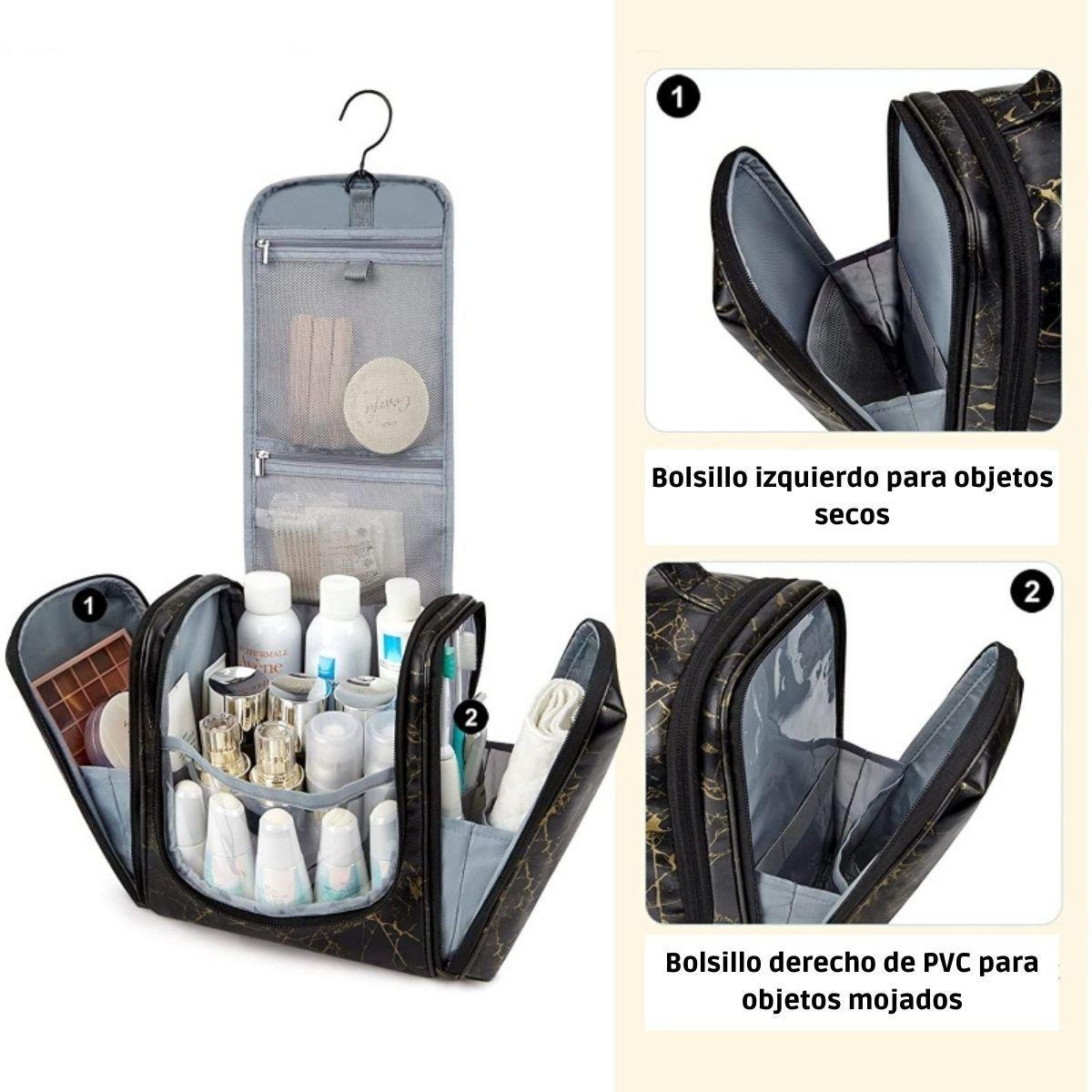 Bagsmart - Bolso organizador de aseo - Marmol-5