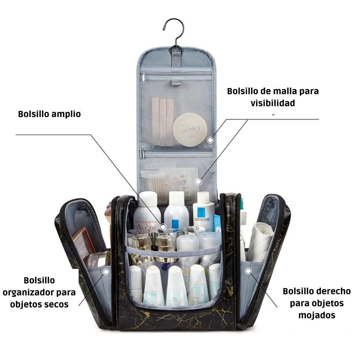 Bagsmart - Bolso organizador de aseo - Marmol-4