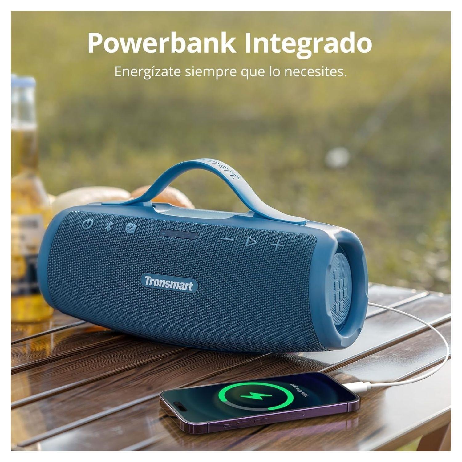 Tronsmart Parlante Portátil  Mirtune S100 para Exteriores IPX7 Azul-3
