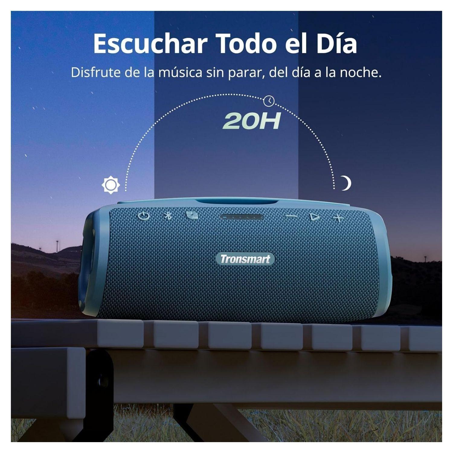 Tronsmart Parlante Portátil  Mirtune S100 para Exteriores IPX7 Azul-7