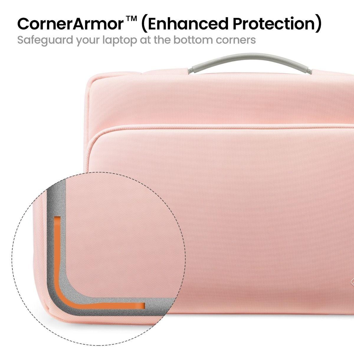 TomtocMaletin A14 Para 13" New MacBook Pro & Air M1-Rosado-4