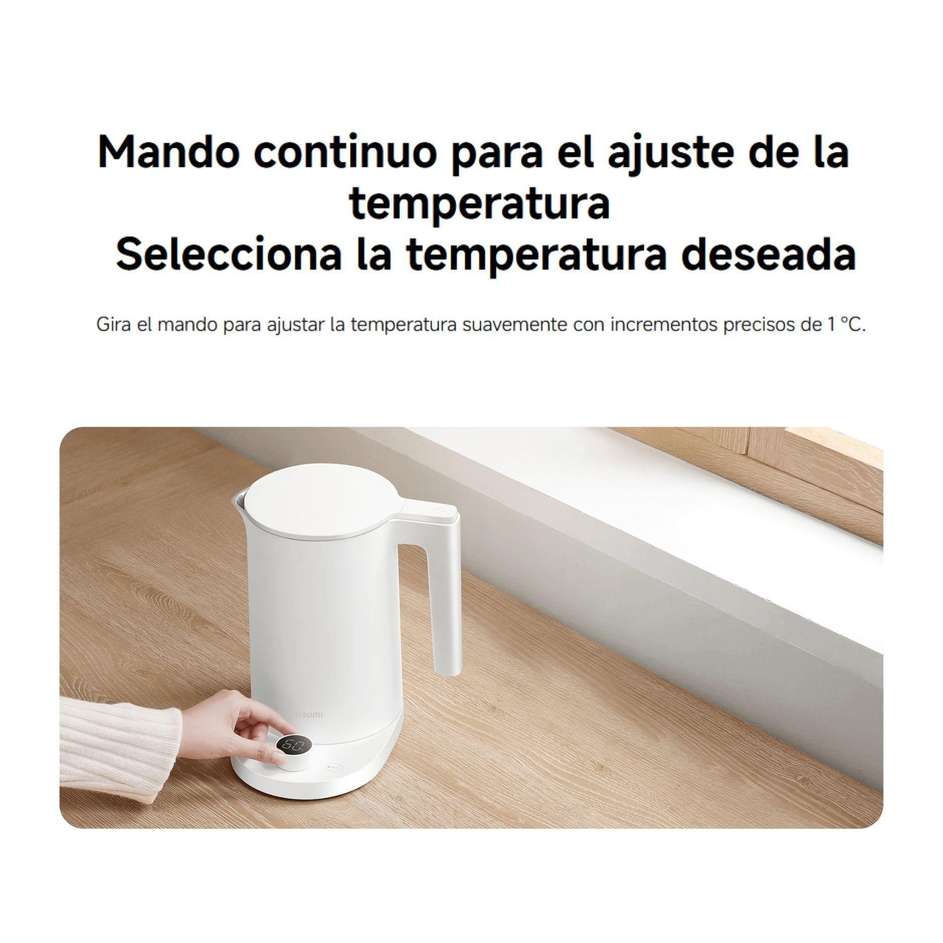 Xiaomi Hervidor Inteligente Smart Kettle Pro 2 Blanco-2