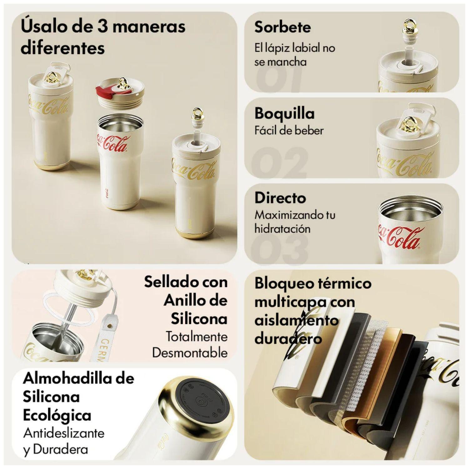 Vaso Térmico Clásico GERM x Coca-Cola 700 ml Naranja-3