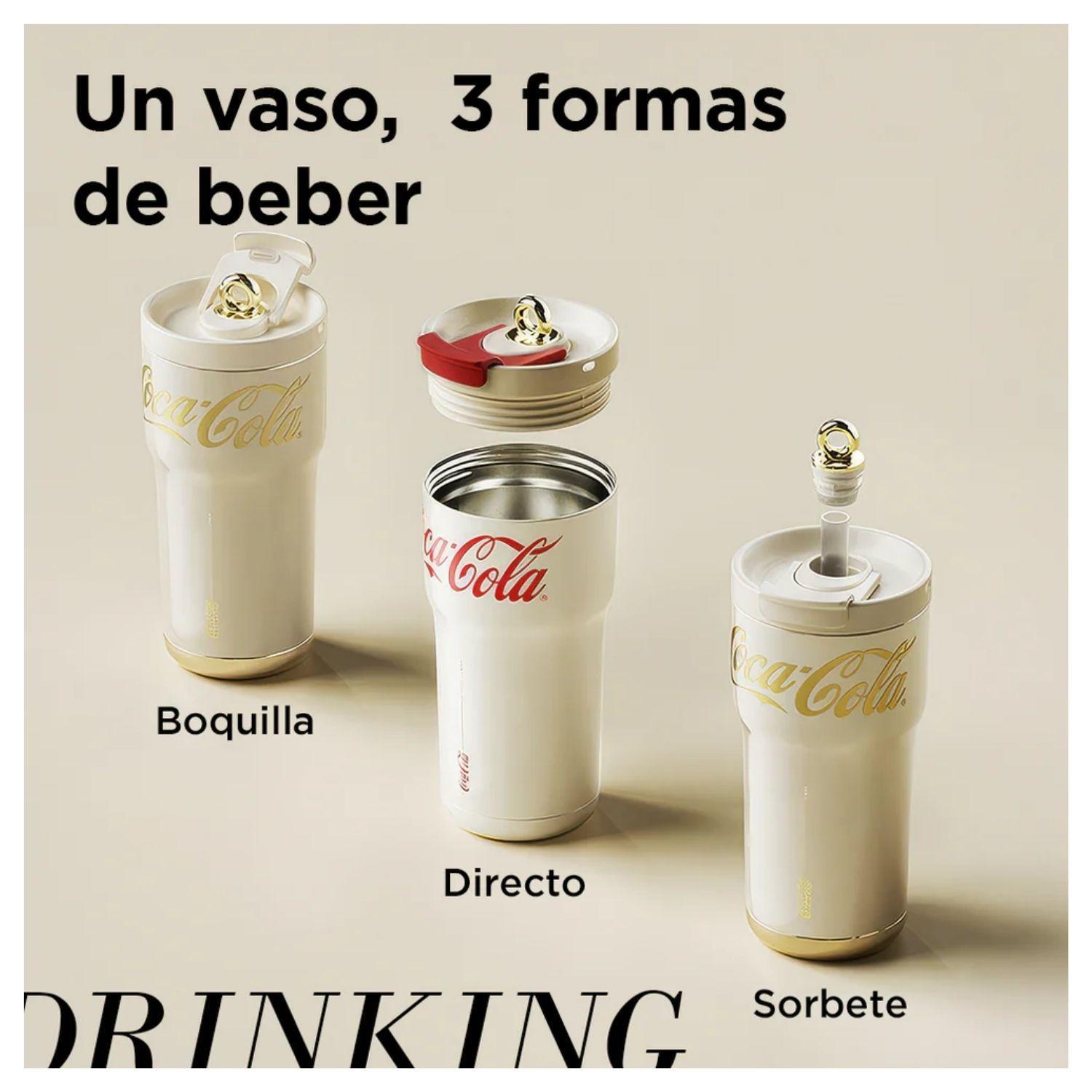 Vaso Térmico Clásico GERM x Coca-Cola 700 ml Naranja-5