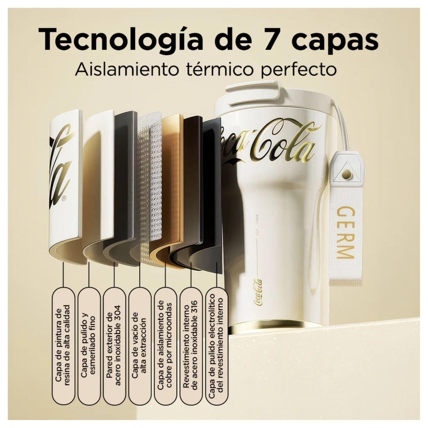 Vaso Térmico Clásico GERM x Coca-Cola 700 ml Naranja-7