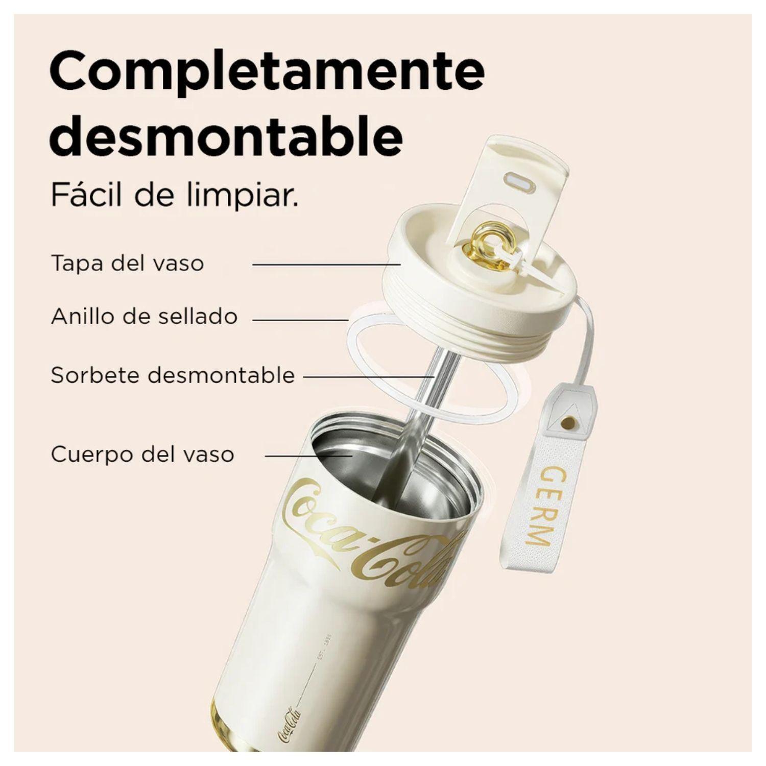 Vaso Térmico Clásico GERM x Coca-Cola 700 ml Naranja-9