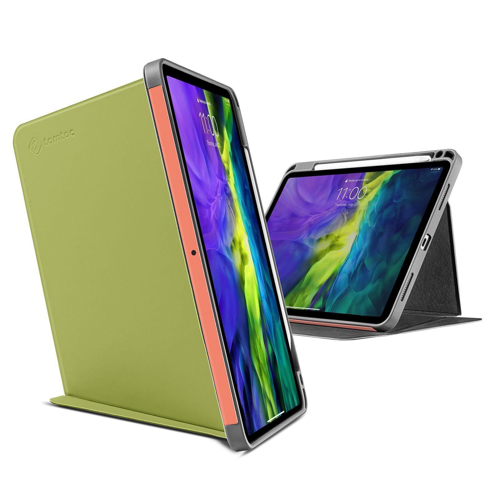Tomtoc Funda  vertical para iPad Pro 11"- Avocado-1