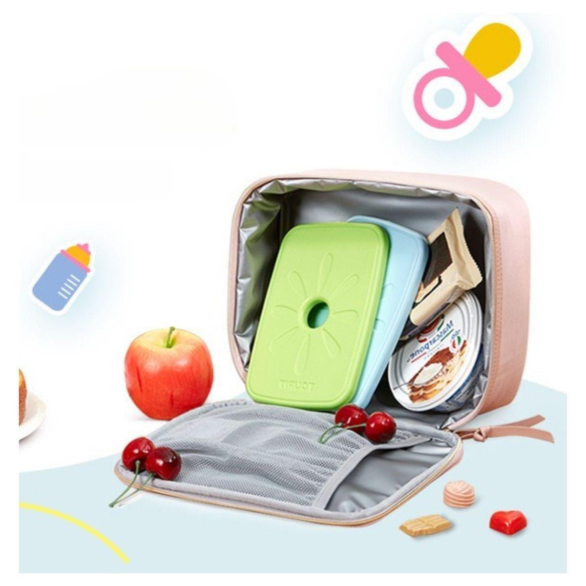 Tourit Hielos Reutilizables para Loncheras Pack x2-5