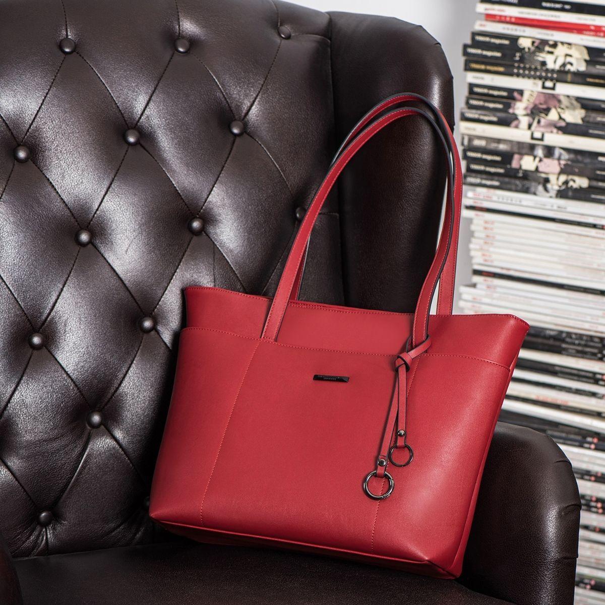 Ecosusi Bolso Tote para notebook hasta 14.7'' - Vino-7