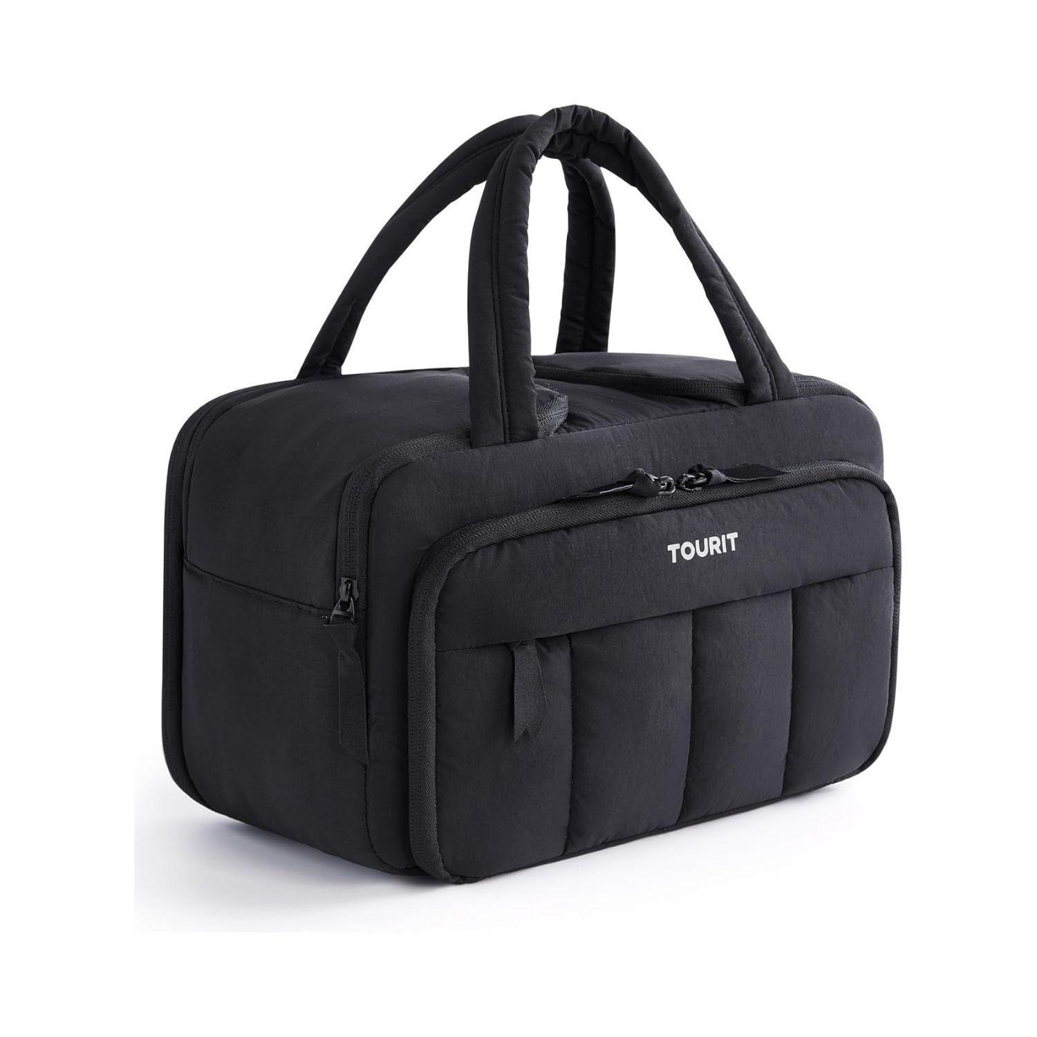 Tourit Lonchera Térmica Puffy 8.5L Hielo Reusable Negro-0