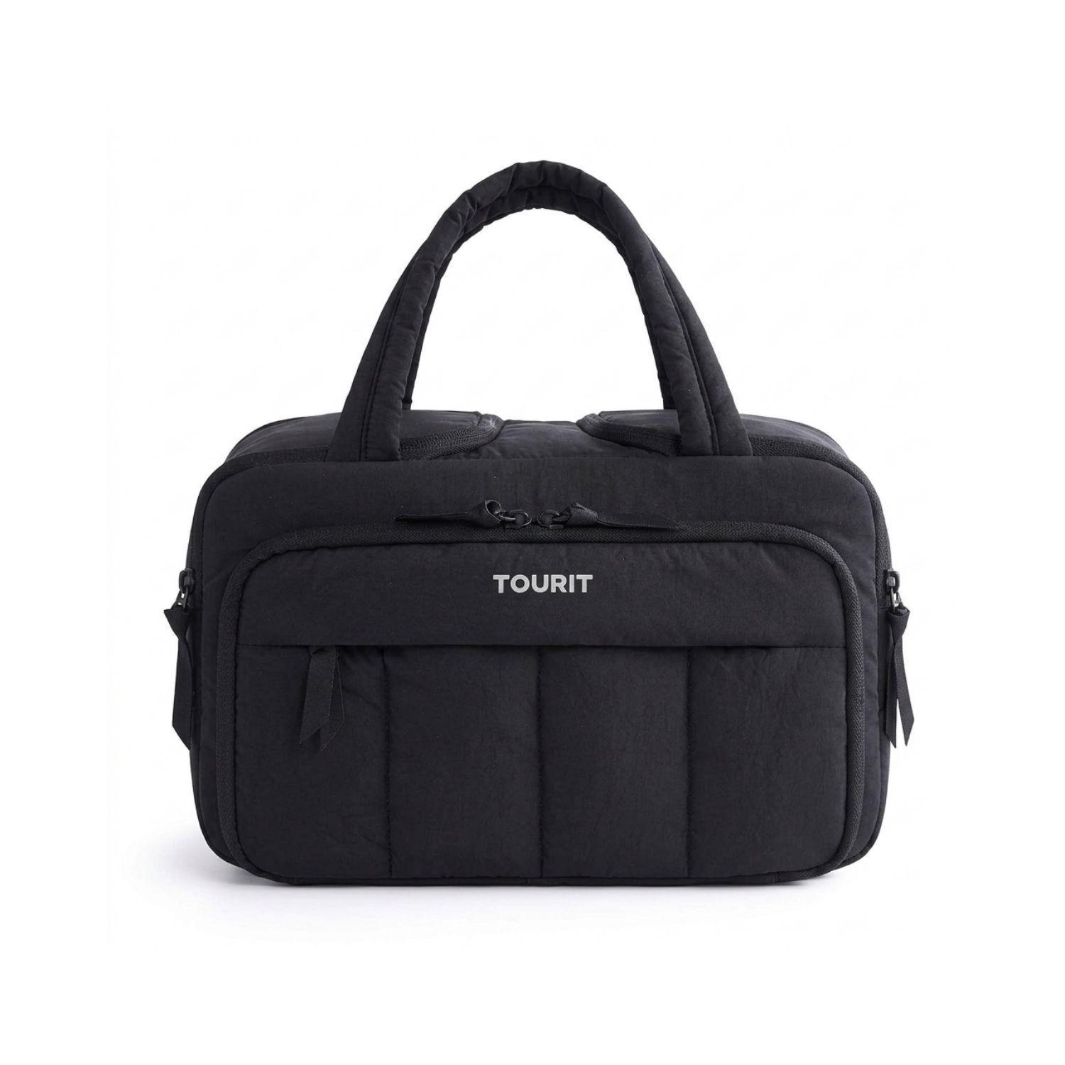Tourit Lonchera Térmica Puffy 8.5L Hielo Reusable Negro-1