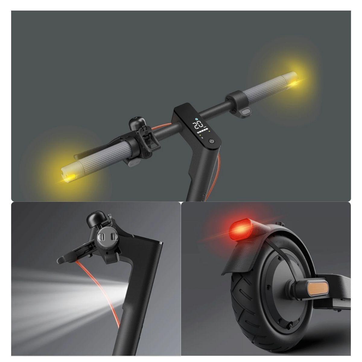Xiaomi Scooter Eléctrico 5 Plegable 60km Autonomía 700W Negro-5