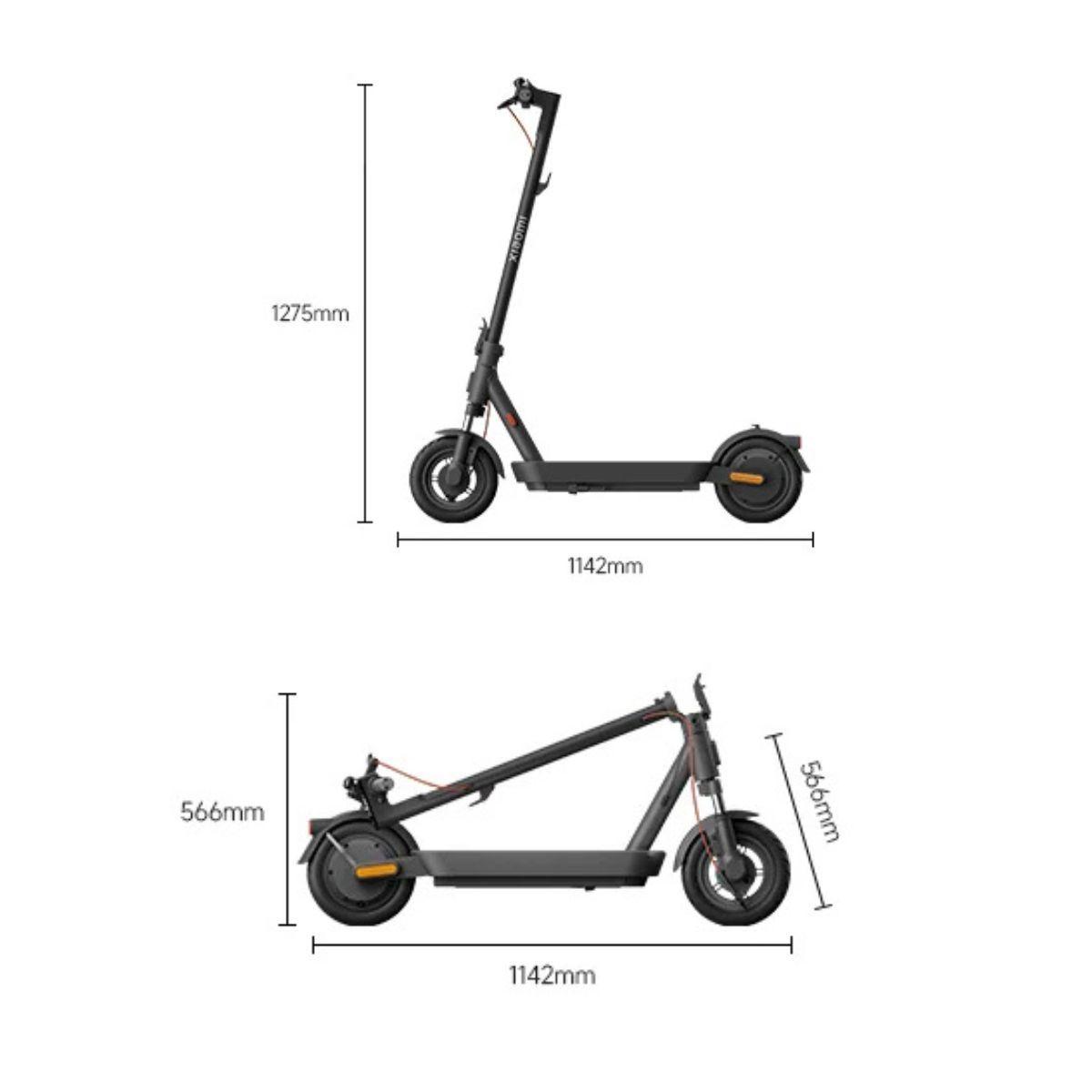 Xiaomi Scooter Eléctrico 5 Plegable 60km Autonomía 700W Negro-7