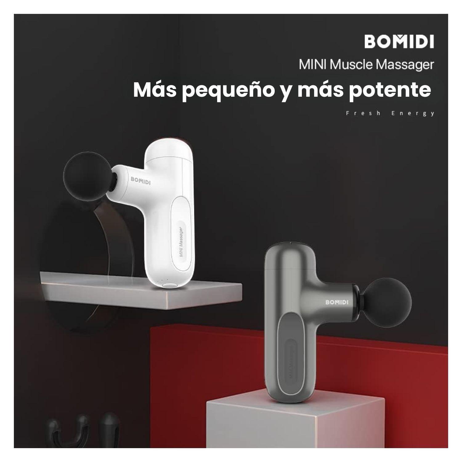 Bomidi Pistola Masajeadora Mini M1 2500 mAh - Negro-2