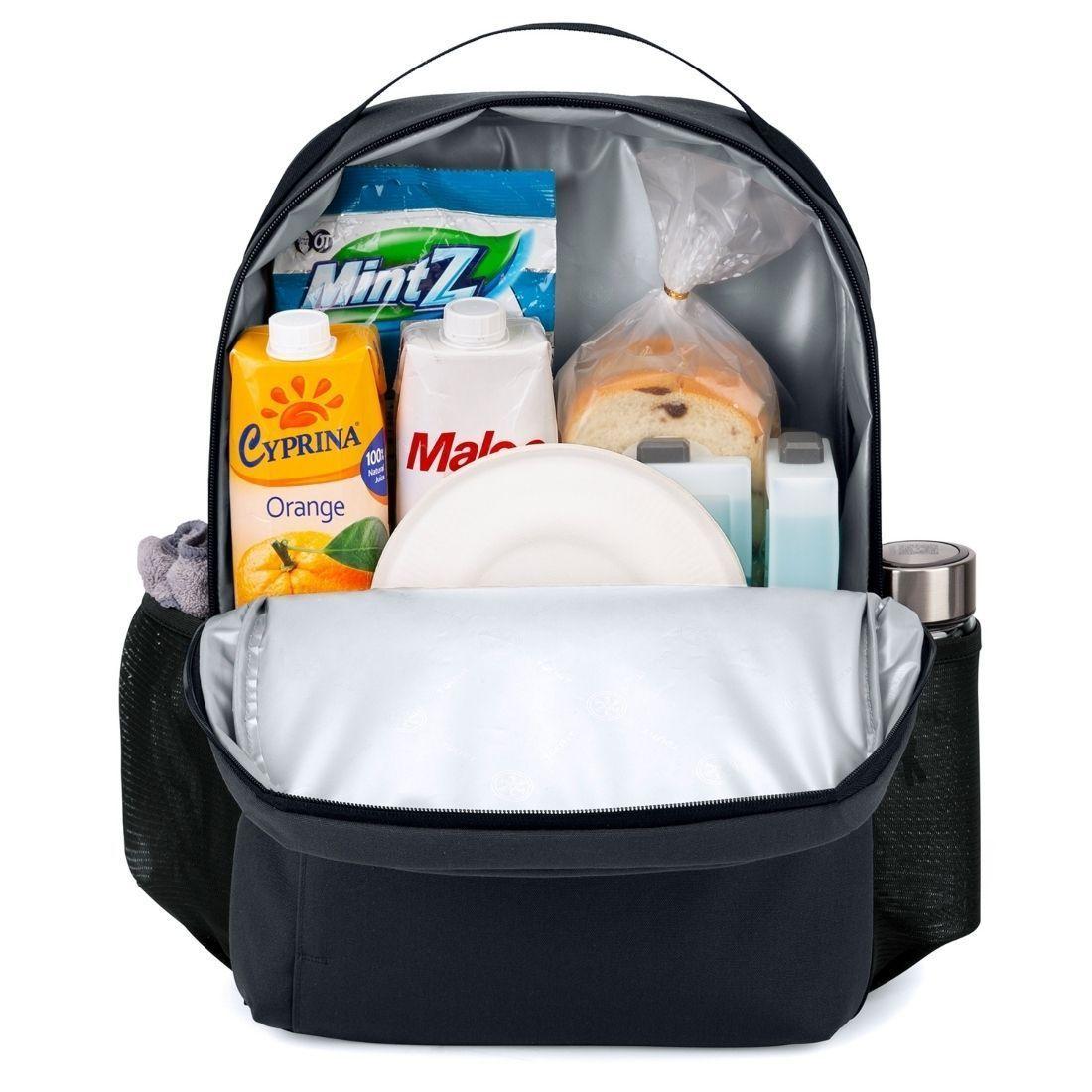 TOURIT Mochila térmica aislante Mesa - gris oscuro-3