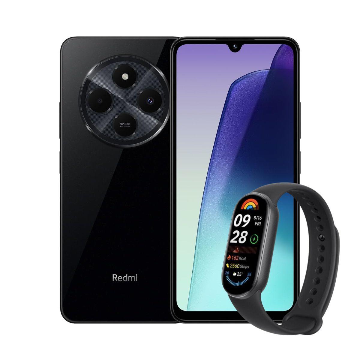 Xiaomi Redmi 14C 4G 8GB + 256GB Negro Medianoche + Mi Band 9-0