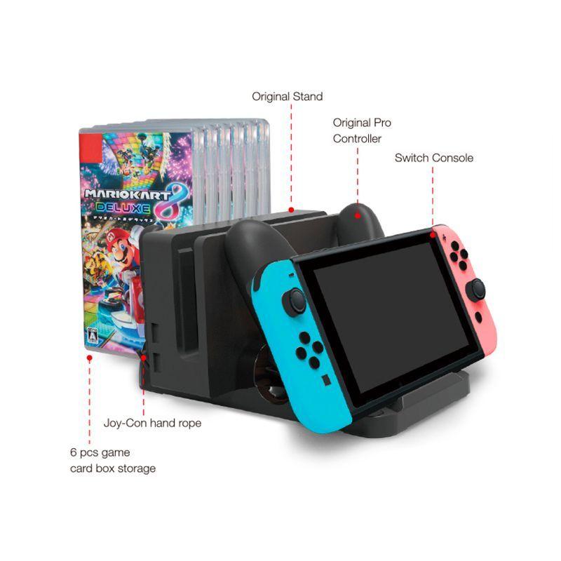 DOBE - Base de carga multifuncional para Switch - TNS-871-2