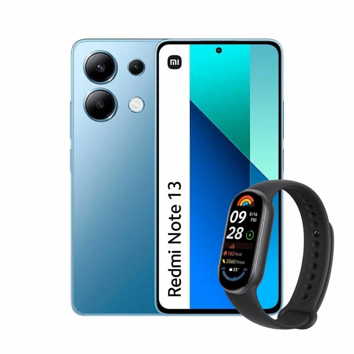 Xiaomi Redmi Note 13 4G 8GB+256GB Azul + Mi Band 9-0