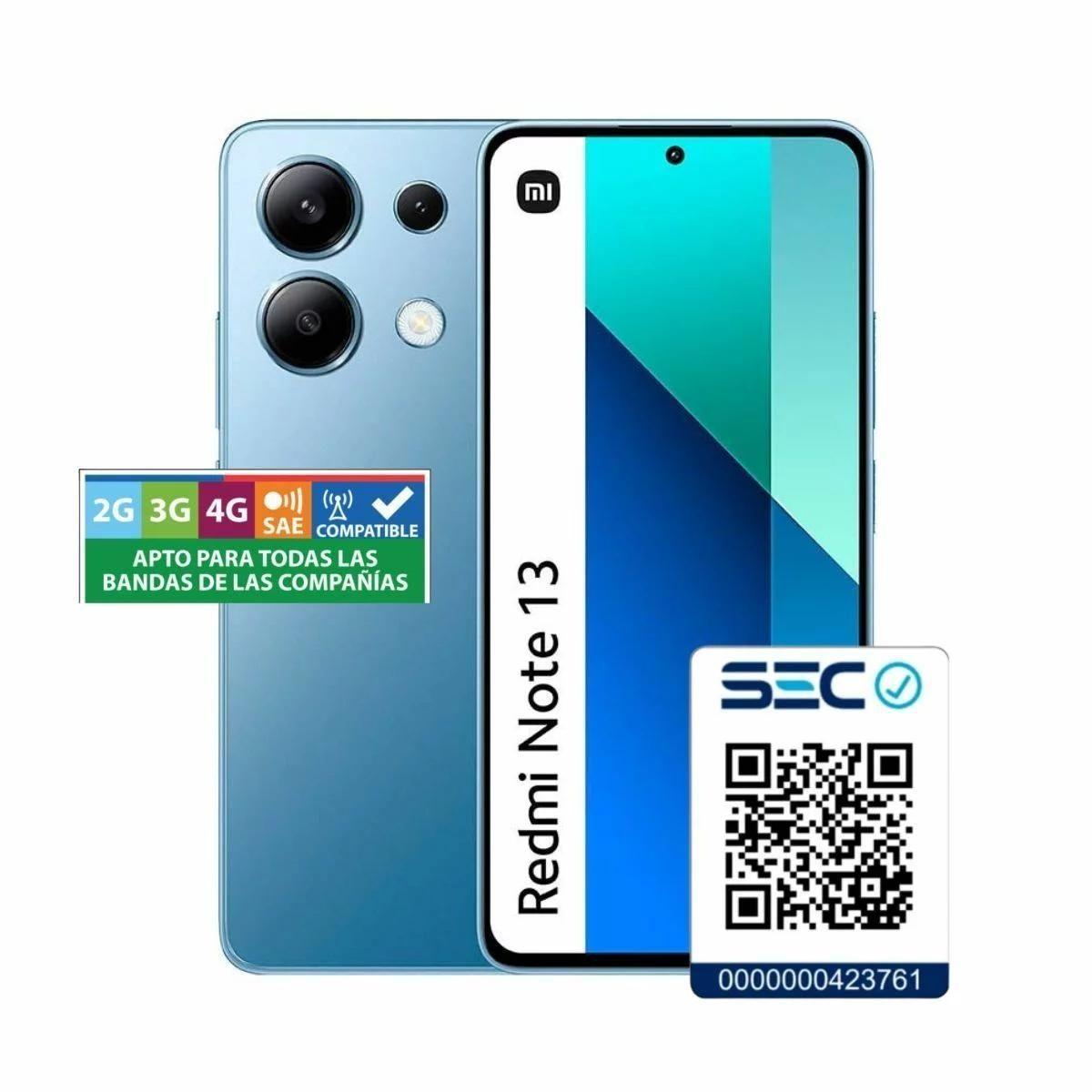 Xiaomi Redmi Note 13 4G 8GB+256GB Azul + Mi Band 9-1
