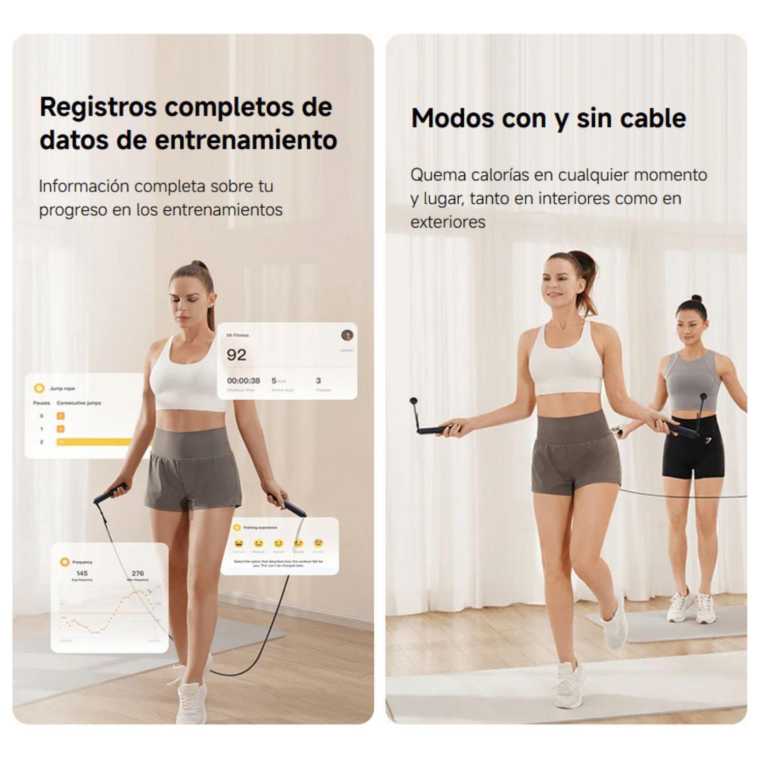 Xiaomi Cuerda para Saltar Inteligente con Conteo de Repeticiones - Azul-5