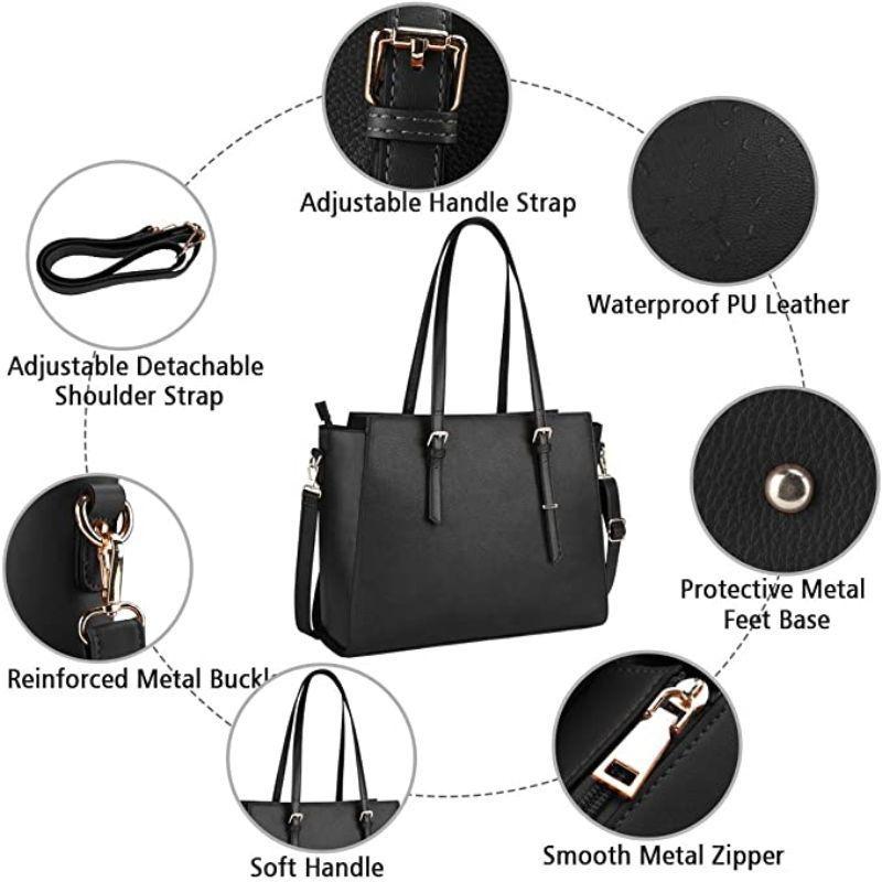 Ecosusi Bolso TATY para laptop 15.6”-Negro-2